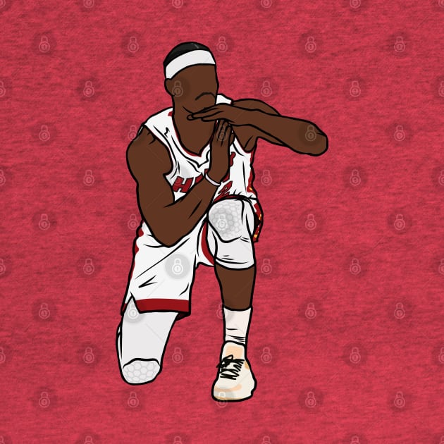 Jimmy Butler Timeout Celebration by rattraptees